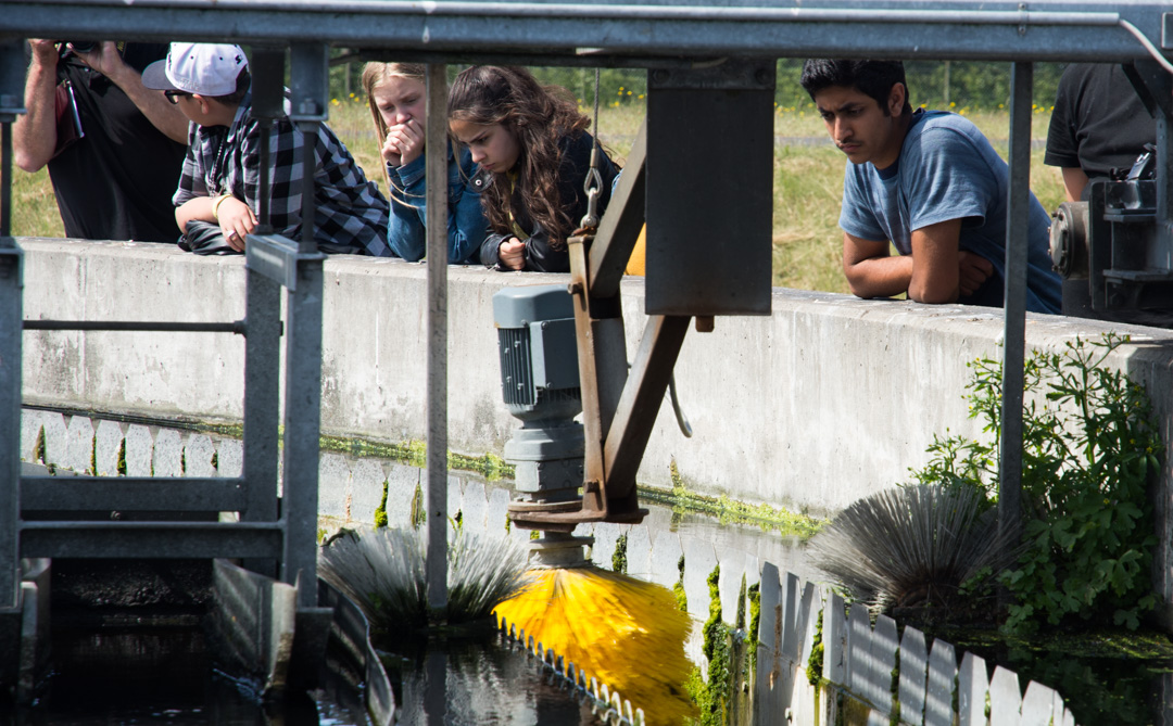 7. klasse besøger Fornæs Renseanlæg