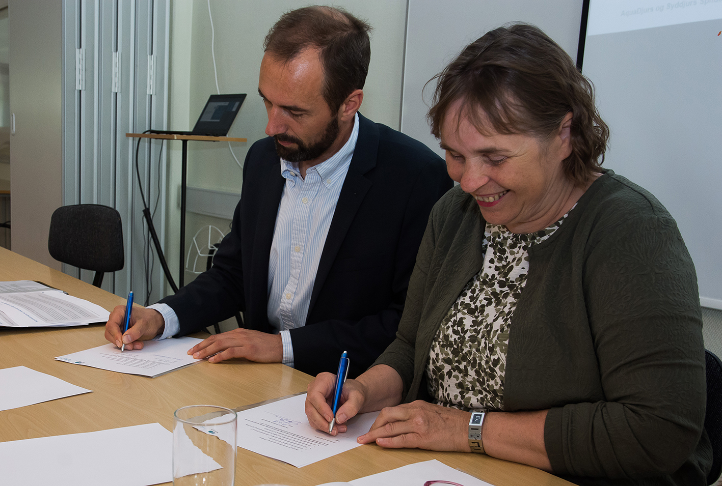 Underskrift af samarbejdsaftale den 17. juni 2019